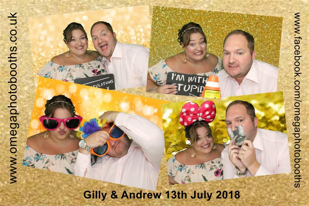 Gilly & Andrew's Wedding | View more photos from the event at gallery.omegaphotobooths.co.uk/u/Omega-Photobooths/Gilly-Andrews-Wedding